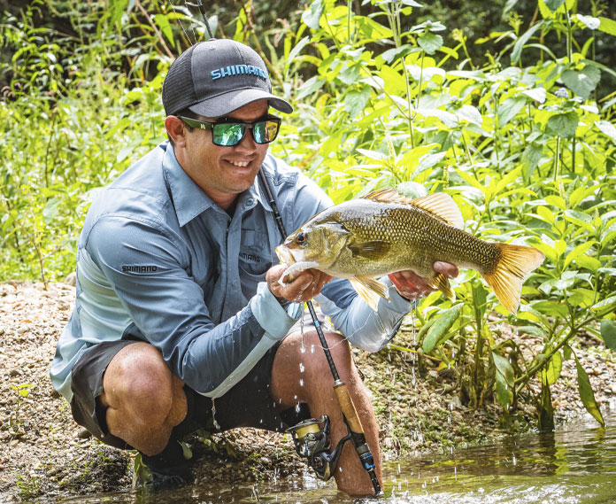 A collection of Shimano Fishing Shirts and Apparel